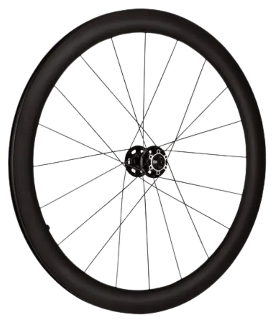 2024 vente chaude 700C vélo carbone moyeu de roue ensemble 50mm pierre tenant frein à disque carbone route vélo roue