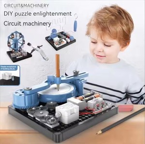 Genitore-bambino nuova fisica educativa fai da te scattando circuito elettronico giocattolo per bambini stelo scienza esplorazione di esperimenti giocattoli - Product Image 2