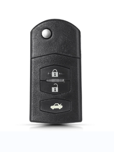A2 uzaktan araç Flip anahtar Fob 433MHZ SKE126-01/A1 4D63 MAZDA 2 için M2 Demio 3 M3 Axela 5 M5 Premacy 6 M6 Atenza 8 M8 3 düğme