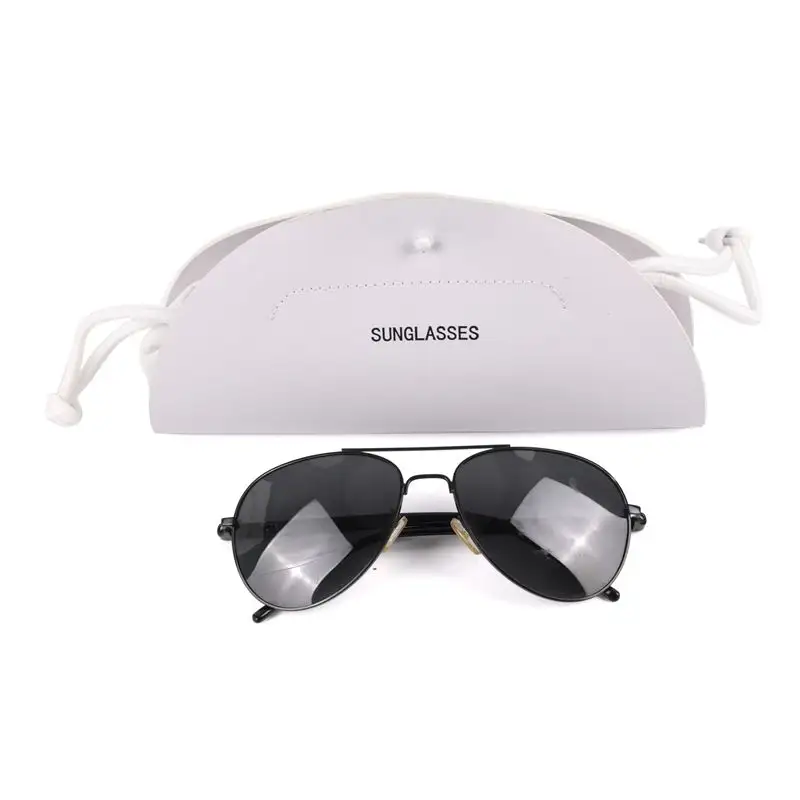 हॉट सेल कस्टम लक्जरी फैशन सफेद ऑप्टिकल चश्मा बॉक्स आईवियर केस धूप का चश्मा पैकिंग बैग चश्मा केस
