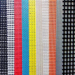 High Strength Color Net Stoff design Mesh PVC-beschichtetes Netz aus Polyester gewebe für Sonnenschutz