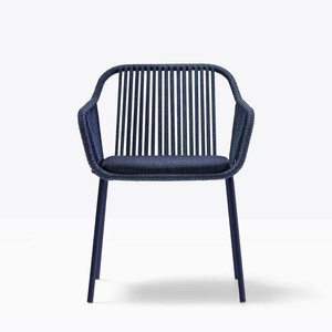 Ghế bành mây ngoài trời chịu được thời tiết, ghế mây có đệm rời, chỗ ngồi sân vườn - Product Image 1