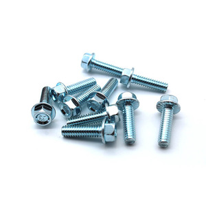 ANSI/ASME B18.2.1 sınıf 5 altıgen flanş cıvataları boyutlarda 1/4 5/16 3/8 7/16 1/2 9/16 5/8 dayanıklı çelik malzeme - Product Image 4