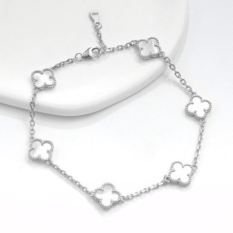 Bracelet-Silver-White