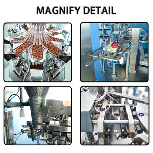 Tự động dạng hạt pre-made Túi máy đóng gói cho đồ ăn nhẹ Nuts chip trái cây sấy khô Nho Khô Gummy kẹo bánh quy Cookie - Product Image 3