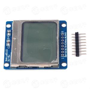 Smart elettronica Display modulo LCD Monitor blu retroilluminazione adattatore PCB 84*48 84x84 lcd 5110 Nokia 5110 schermo per Arduino - Product Image 4