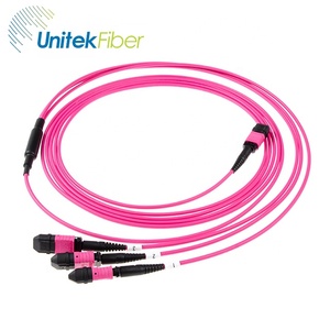 Unitekfiber mpo(f) to mpo(f) breakout cable 8 12 24 cores lszh 3.0m low loss mpo <strong>trunk</strong> cable - Product Image 6