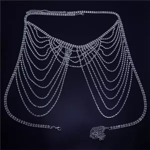 Shixin conjunto de jóias personalizado, biquínis sensual com strass, conjunto de roupa de banho, moda praia, biquínis de corda alta