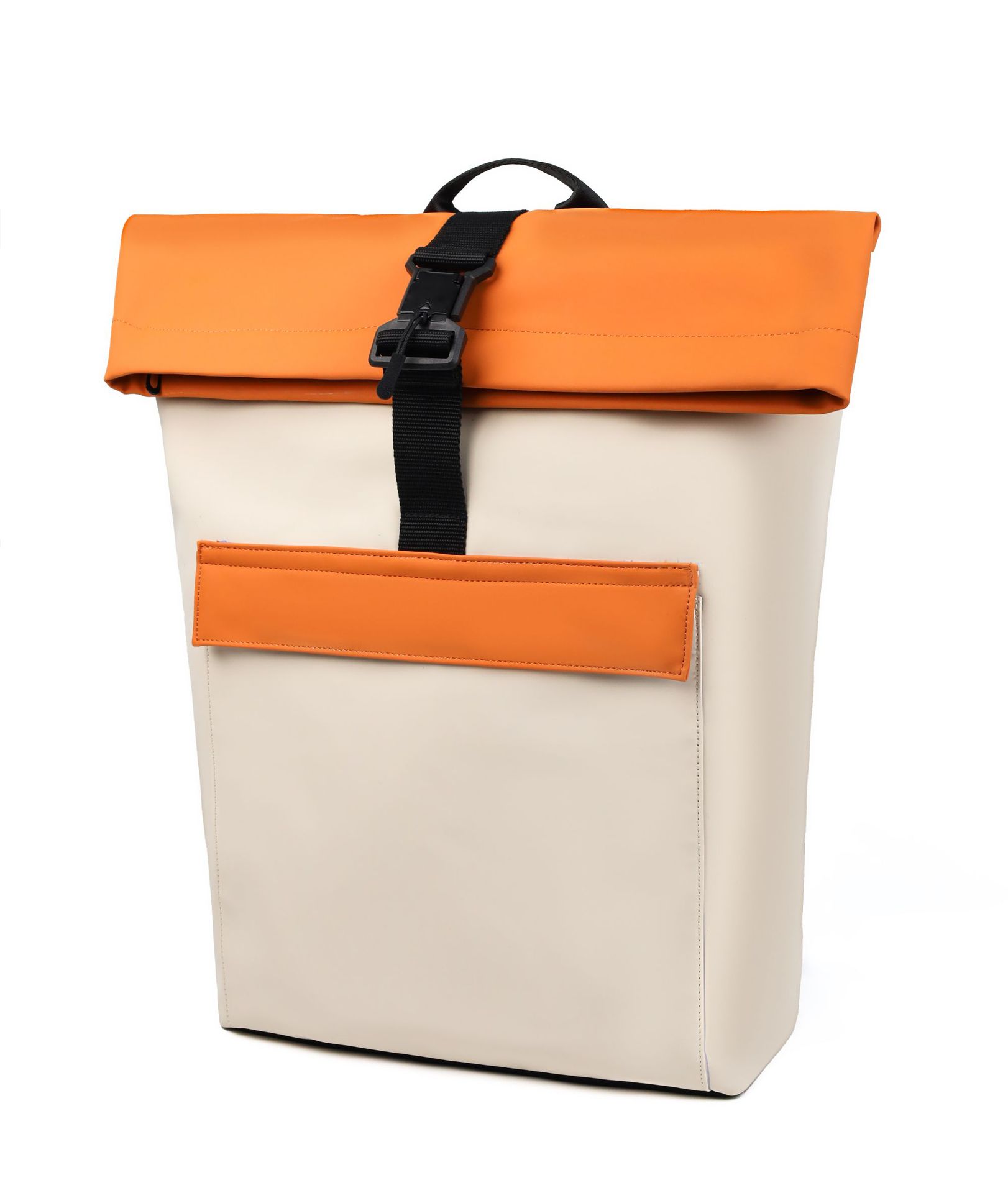 orange + blanc