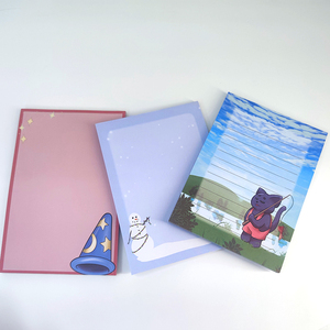 彩色印刷记事本便签纸，用于组织和提醒便签纸 - Product Image 2