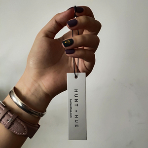 HangTag-Lazo de cuerda para ropa, cierre a presión, cabestrillo de algodón - Product Image 1