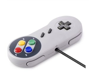 Controlador USB Gamepad 2pcs Super controlador de juego SNES USB clásico Gamepad juego joystick para raspberry pi