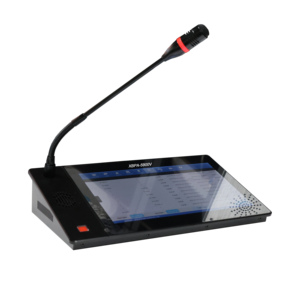 Videoportero con pantalla táctil HD de 7 pulgadas, sistema de PA de Audio de red IP con intercomunicador de transmisión sin conexión y servidor de trabajo de micrófono - Product Image 4