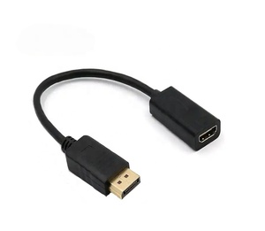 Adaptador Moread DisplayPort (DP) a HDMI, puerto de pantalla unidireccional chapado en oro Convertidor de pantalla de PC a HDMI (macho a hembra) - Product Image 5