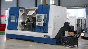 Máquina de torno CNC LUZHONG CK80Y Centro de torneado CNC de cama inclinada con eje Y C y nuevo sistema de Control GSK - Product Image 4