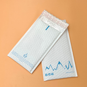 Custom Kraft Bubble Mailer Compostable Bubble Padded Envelope Kraft Paper Envelope Shipping Bubble Bag for Cosmetics - Product Image 3