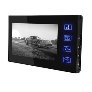 HD Wired Video Door Phone <strong>Intercom</strong> <strong>System</strong> <strong>with</strong> <strong>Touch</strong> <strong>Button</strong> for Villa or Office Access Control-1 to 2 Type - Product Image 4
