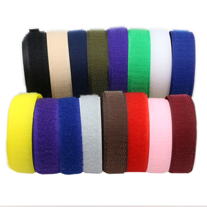 Fábrica personalizada Velcroes parche planta hoja autoadhesiva 3M elástico adhesivo parche sujetador cinta Velcroes gancho y bucle sujetadores - Product Image 4