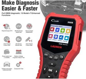 <strong>LAUNCH</strong> CR3008 OBD2 OBDII Auto <strong>Scanner</strong> X431 <strong>Creader</strong> 3008 OBD 2 Engine <strong>Code</strong> Reader PK AD510 KW850 Car Diagnostic Tool - Product Image 5