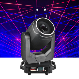 5W RGB Gobo pattern testa mobile luce Laser con effetto stroboscopico Zoom per eventi di concerti sul palco all'aperto modalità di controllo DMX512 - Product Image 1