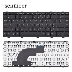 Notebook <strong>Keyboard</strong> for <strong>HP</strong> ProBook 640 G1 645 G1 with Black Frame