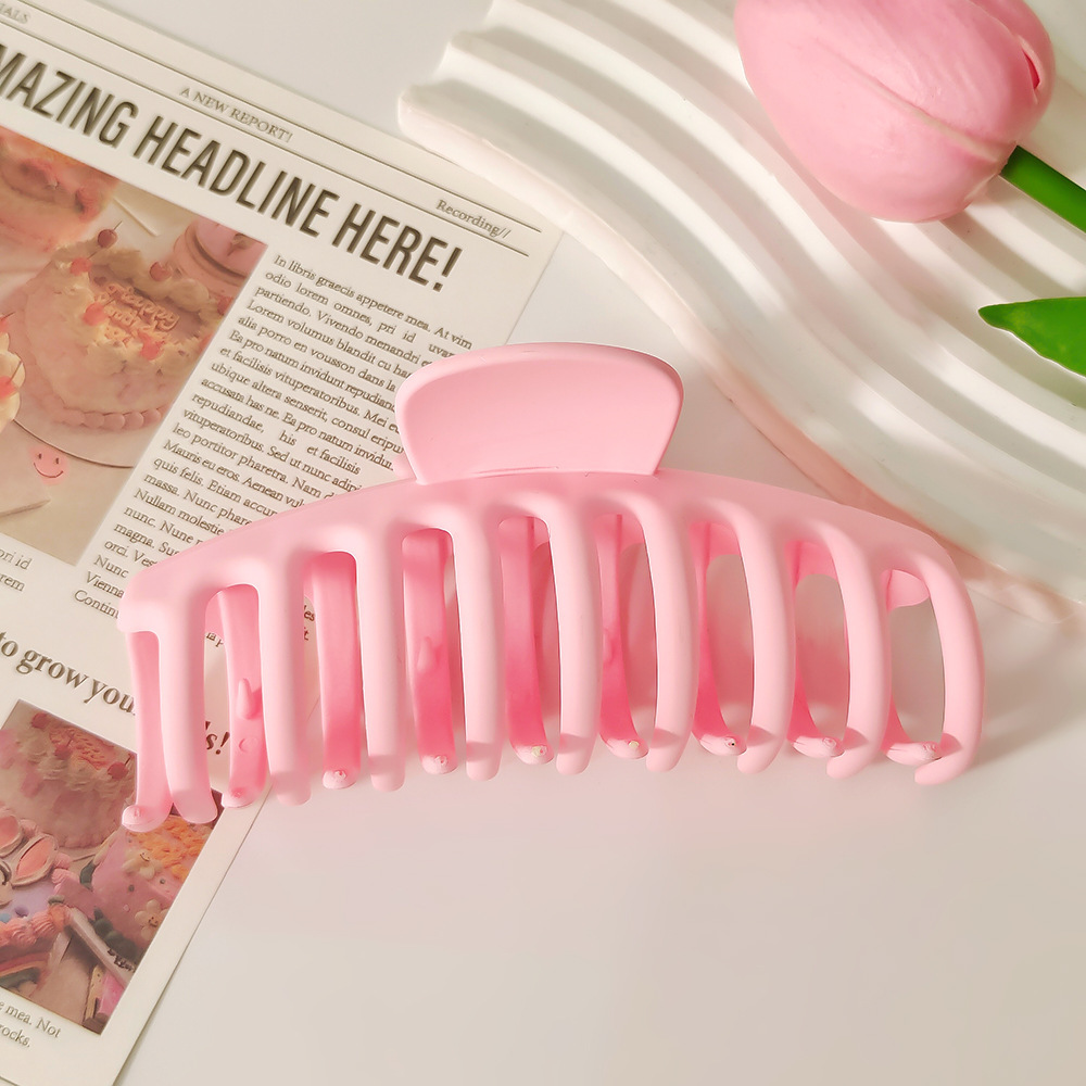 Light pink dragon bone clip