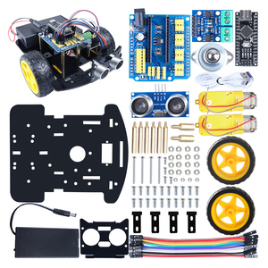 Fabbrica conveniente prevenzione degli ostacoli Smart Robot Car V2.0 IDE C ++ programma Smart Robot Car Robotics Starter Kit
