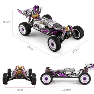 1/12 Car 55 KM/H 2.4G <strong>Rc</strong> High Speed Off Road Crawler WL 124019 Remote Control 4WD Racing <strong>Rc</strong> Car - Product Image 4
