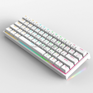 Lindo Mini 60 Teclado mecánico para juegos Conveniente óptico impermeable retroiluminado RGB Teclado mecánico adecuado para jugadores de juegos - Product Image 4