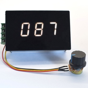 Pantalla Digital 0 ~ 100% ajustable DC 6-60V 30A controlador de velocidad del <span class=keywords><strong>Motor</strong></span> DC gobernador <span class=keywords><strong>PWM</strong></span> 6V 12V 24V 48V 48V 2000W - Product Image 2