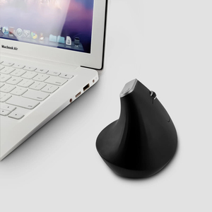 Individuelles Logo OEM 1600 dpi optisches Büro Sem Fio Souris drahtloser PC vertikale ergonomische Maus Mäuse für PC Computer - Product Image 5