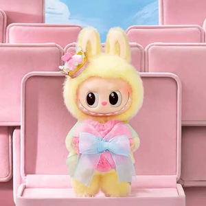 2025 Bubble Mart New Chess Adventure <strong>Queen</strong> Elevator Yellow Series Super Soft <strong>Plush</strong> for Stress Relief in Stock LABUBU Popmart - Product Image 1