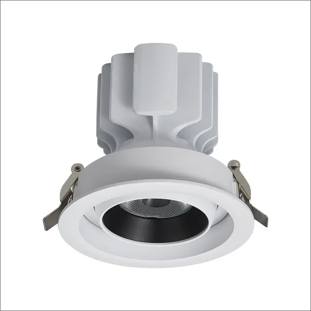 Moderno LED Gimbal Downlight 5W/8W/13W Antideslumbrante Spot Light COB 5W Foco empotrado para el hogar