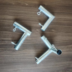 Chuyên nghiệp tùy chỉnh tấm kim loại chế tạo tán phụ kiện 3 chiều "t phù hợp" Kết nối 1 "phẳng mái trung tâm Lều phù hợp - Product Image 4