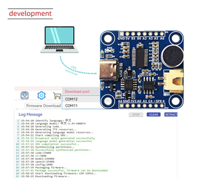 Intelligentes Spracher kennung modul Voice Board VRM LD3320 Upgrade Version ASR 5V Netzteil - Product Image 2