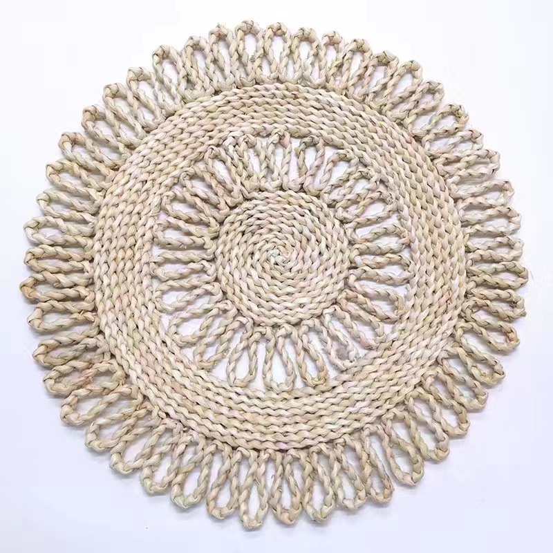Deux cercles de forme fleur 38cm