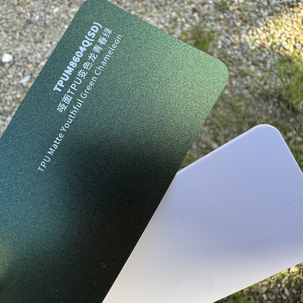 TPU Matte youthful Green Chameleon