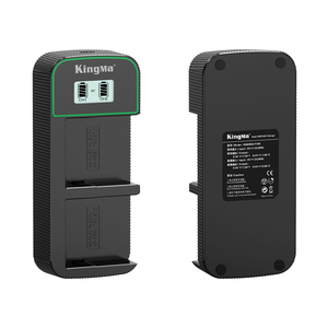 KingmaインテリジェントLCDディスプレイ9V2A PD3.0 USB-C Son用デュアル急速充電器。NP-F550 NP F750 F970バッテリー充電器 - Product Image 2
