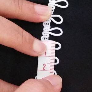 Bucle de botón de cuerda elástica de nuevo diseño para ropa - Product Image 4