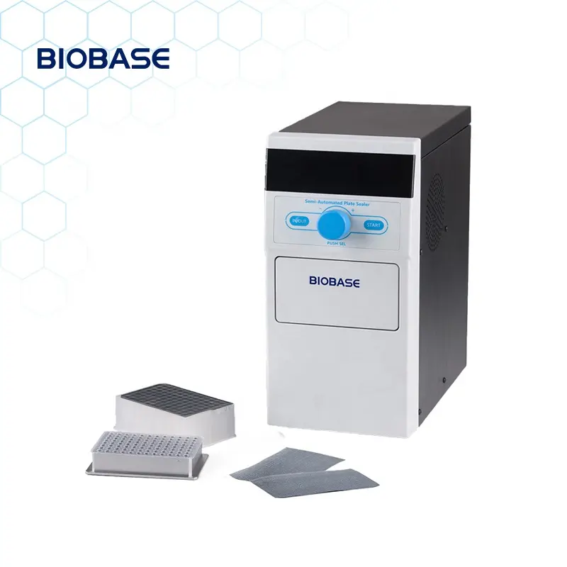 BIOBASE çin sızdırmazlık makineleri yarı otomatik plaka Sealer for farklı mikro plakalar ve ısı yalıtımı