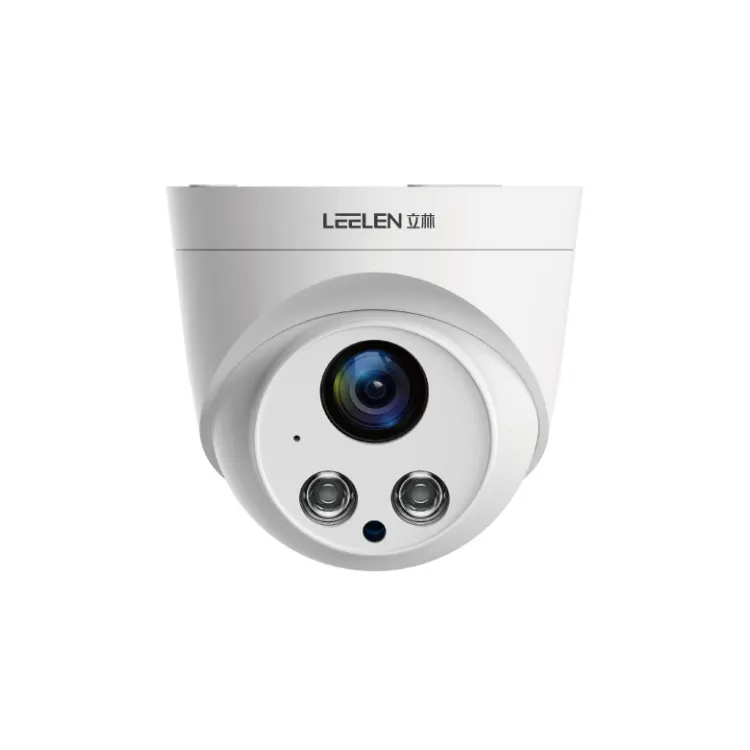 LEELEN H.265 POE cámara de vigilancia para interiores visión nocturna infrarroja AI detección humana 4MP HD red cámaras cctv de seguridad para el hogar