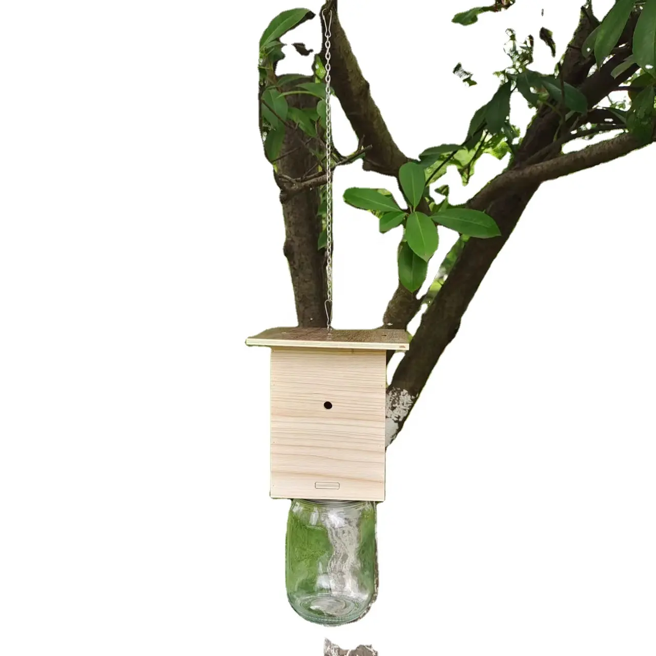 New Hanging Outside Wasp Best Wooden Carpenter Bee Trap Best Bee Trap