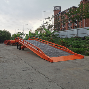 Plataforma de rampa de muelle portátil para contenedores de 6 toneladas, puente de embarque móvil, plataforma de carga y descarga hidráulica - Product Image 1