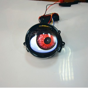 2個3インチダイナミックカーLedデビルアイズデーモンイービルアイレンズ12VカーWifiコントロールアイ用 - Product Image 3