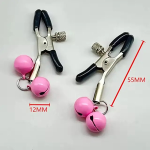 Bdsm Lederen Tepel Klem Volwassen Sm Seksspeeltjes Voor Koppels Flirt Vreugde Met Tepel Stimulators Lesbische Doelwit - Product Image 1
