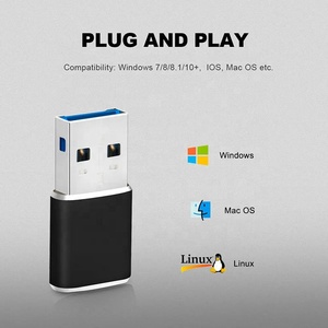SDXC/tf卡读卡器5Gbps USB3.0 USB 3.0微型SDXC SD tf卡读卡器适配器 - Product Image 5