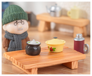 Trung Quốc Phong Cách Cũ 3D Nhựa Thủ Công Chổi Bình Khí Nước Bếp Than Ấm Đun Nước Soong Quét Dọn Hộp Ăn Trưa Tự Làm Thu Nhỏ Nhà Búp bê Bộ Dụng Cụ - Product Image 6