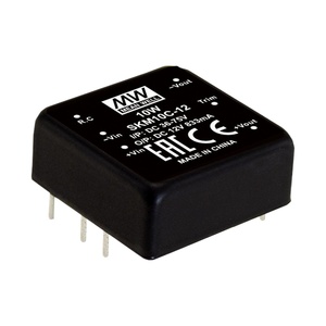 MEAN WELL SKM10C-05 <strong>DC</strong>-<strong>DC</strong> Converter, 86% Eff., 1&quot;x1&quot; DIP, 36-75V <strong>Input</strong>, 5V <strong>Output</strong>, Industrial and Telecom Use - Product Image 1