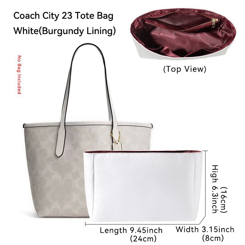 White(Burgundy Lining)