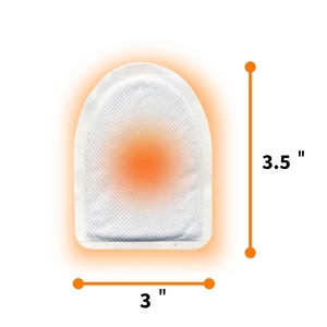 Hot-Toe-Warmers Portable Air Activated Adhesive Toe Warmer <strong>Pads</strong> Safe Odorless Long Lasting <strong>up</strong> to 8 Hours Thermal Toe Warmers - Product Image 5